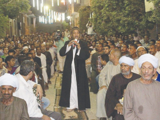 الساحات الدينية «علم» و«إنشاد» وملاذ روحانى