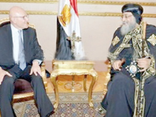 السفير المصرى ببيروت: نعيش فى سماحة بين كل الأديان