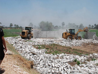 إزالة 2251 حالة تعد على  93 فدانا بالمنيا
