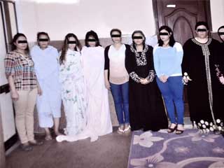 ضبط شقة للدعارة بالعصافرة
