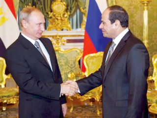 السيسى لـ« بوتين»: مصر تتفهم ألم الشعب الروسى