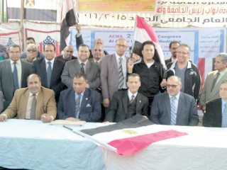 عزب يدشن ماراثون سباق جامعة الأزهر «فى حب مصر»