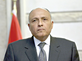 شكرى فى نيويورك للمشاركة فى اجتماع سوريا