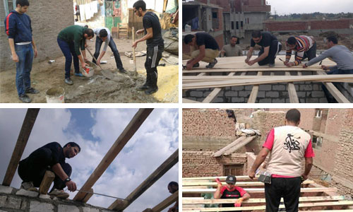 أهالى «أبو قرن» و«رملة بولاق» يلتحفون السماء