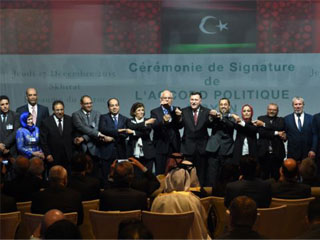 إعلان تشكيل حكومة الوحدة فى ليبيا