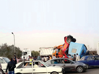 يوم دامٍ فى الطرق والسكة الحديد.. والشبورة السبب