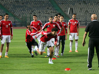 المنتخب فى الإسكندرية اليوم  بـ13 لاعباً استعداداً لبوركينا