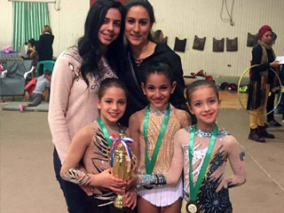 جمباز هليوبوليس يحصد مراكز متقدمة فى بطولة منطقة القاهرة