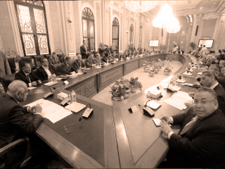 عبدالعال يبحث قضايا الإعلام مع رؤساء تحرير الصحف