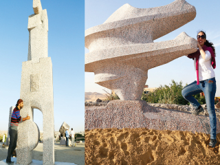 فى دورته الـ21 سمبوزيوم أسوان الدولى للنحت .. عالم «التجريد»