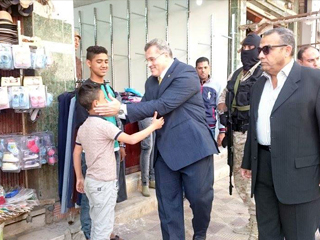 مدير أمن شمال سيناء يتفقد الحالة الأمنية