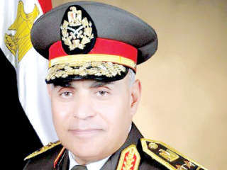 استقبال الوفود المشاركة فى تجمع وزراء دفاع الساحل والصحراء