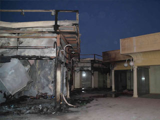 النيران تلتهم 23بازارًا سياحيا فى المنيا قبل أيام من تأجيرها