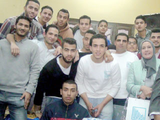 تدريب شباب «بئر العبد» على صناعة شباك الصيد