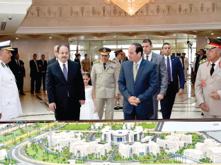 الرئيس يوجه الداخلية بترشيد الإنفاق  واستخدام التكنولوجيا فى تأمين المقر الجديد
