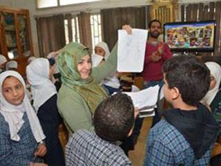 «فن الكو ميكس» إسعاد للأطفال وتنوير عقولهم