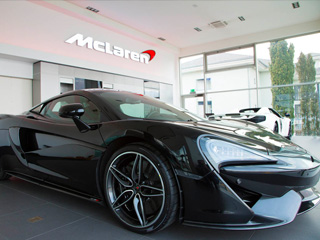 الظهور الأول لماكلارين 570 جى تى فى المملكة المتحدة ضمن معرض لندن 2016