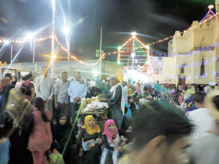 الاحتفال بالنصف من شعبان فى «عبدالرحيم القنائى»