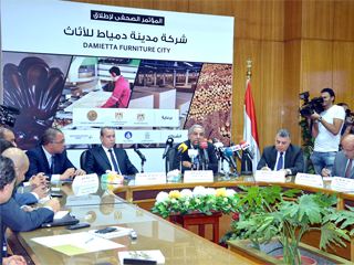 إطلاق شركة مدينة الأثاث العالمية بدمياط برأس مال 500 مليون جنيه
