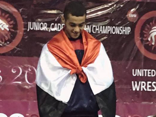 اختيار «نور الدين» للمشاركة فى بطولة العالم للمصارعة الرومانية بجورجيا