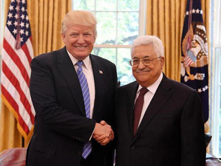 عباس يستقبل ترامب فى بيت لحم.. ويطرح  قضية الأسرى الفلسطينيين