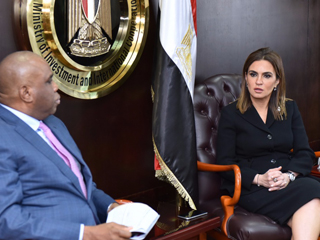 «نصر» و«رئيس التصدير الأفريقى» يبحثان دعم مشروعات البنية الأساسية