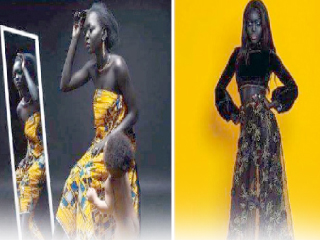 ملكة الظلام تفتخر ببشرتها الداكنة