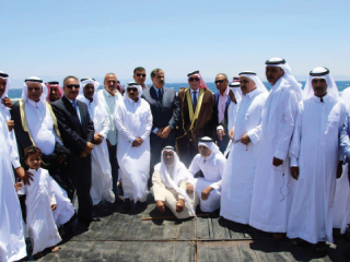 فودة» يلتقى كبار مشايخ وعواقل «دهب» بـ«الزى البدوى»»