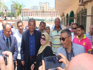 وزير الشباب فى الاتحاد السكندرى