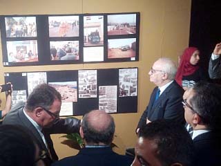 تكريم العنانى و3 وزراء آثار سابقين بمكتبة الإسكندرية