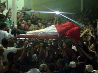 المنوفية تـّودع شهداء شمال سيناء بجنازات عسكرية وشعبية