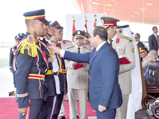 السيسى: لن يستطيع أحد التدخل فى شئون مصر