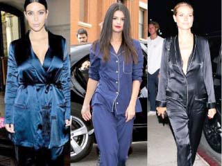 «البيجاما الساتان» تتربع على عرش الموضة لصيف 2017