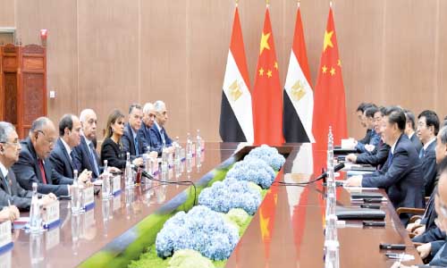 مصر والصين.. على طريق التنمية