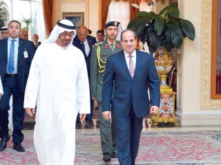 زيارة السيسى للإمارات ترسم نهاية تنظيم الحمدين