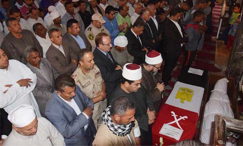 جنازات عسكرية وشعبية لشهداء الواجب فى سيناء