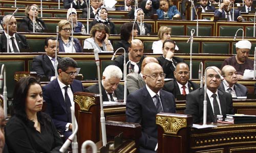 حداد فى البرلمان على أرواح الشهداء