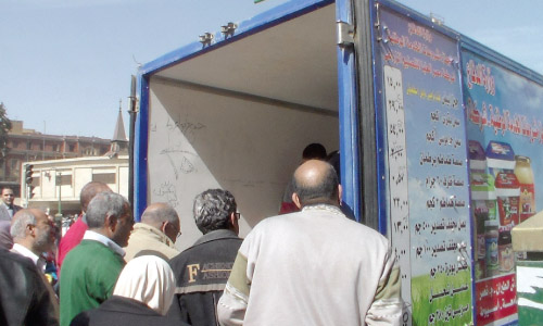 التموين .. سيارات السلع المتنقلة مراقبة بالـ«جى. بى.إس» ومنظونة إلكترونية لربط منافذ التوزيع