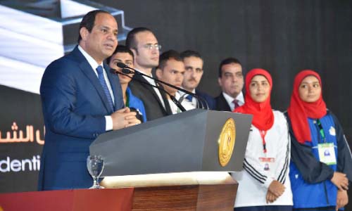 شباب العالم فى حضن مصر