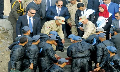 7 رسائل من الرئيس فى افتتاح أكبر مزرعة سمكية بالشرق الأوسط