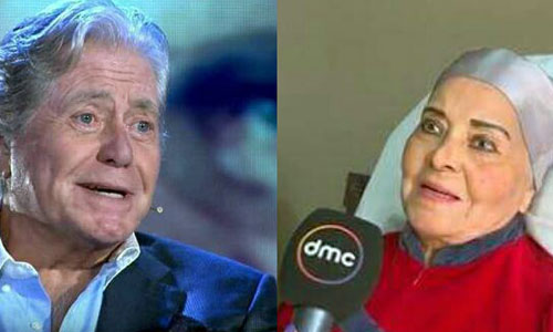 مديحة يسرى تمازح حسين فهمى: «عارفة إنك مش بخيل»