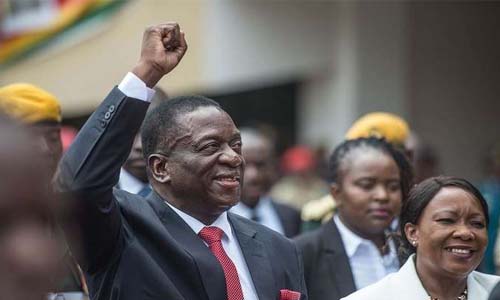 رئيس زيمبابوى الجديد يدعو المواطنين لإعادة بناء البلاد