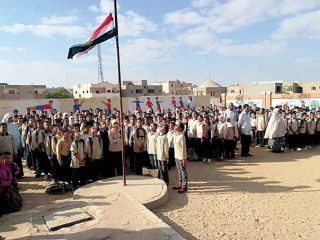 التعليم: دقيقة حدادا على أرواح الشهداء وإجازة بمدارس الروضة ونبذ العنف والتطرف بالتعبير والإذاعة المدرسية