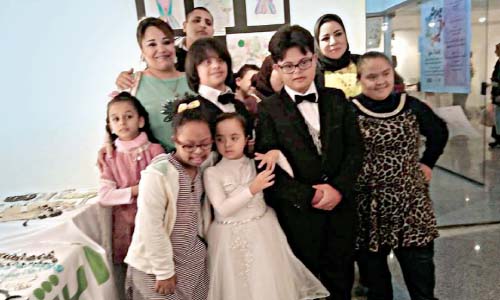 إبداعات «ذوى الاحتياجات الخاصة» فى «إشراقة أمل»