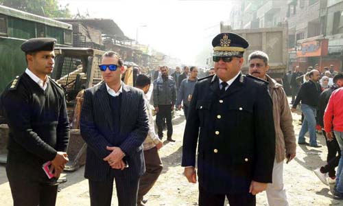 حملة أمنية على «أدغال» بولاق الدكرور