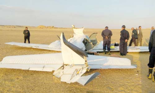 التحفظ على الصندوق الأسود لطائرة الفيوم المنكوبة