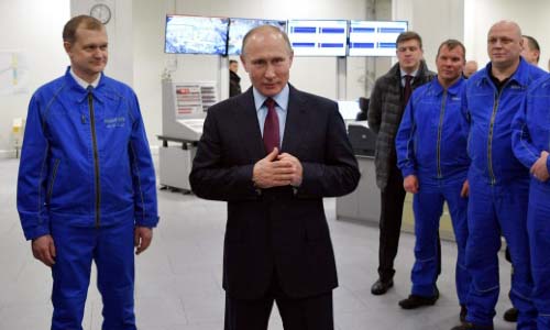 بوتين: انفجار سان بطرسبورج «عمل إرهابى»