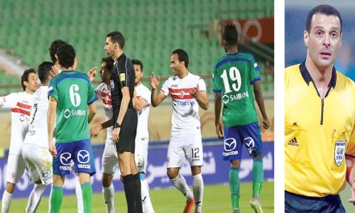 فضيحة.. مكالمة هاتفية تقصى حكما من القائمة الدولية !