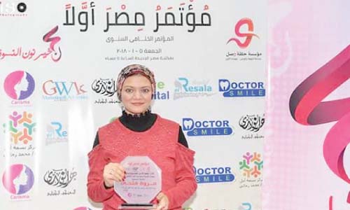 «مصر أولا» يكرم محررة «روزاليوسف» .. وإطلاق «الدماغ أغلى حاجة»