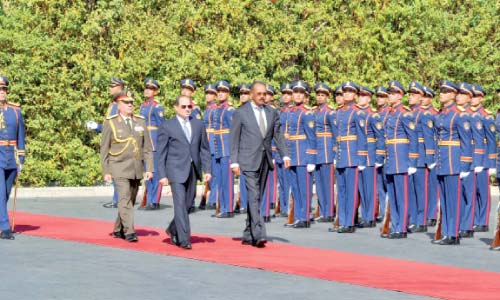 قمة تأمين المصالح المصرية بالبحر الأحمر